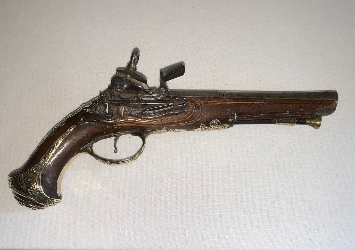 Flintlock Pistol Spain 18th Century