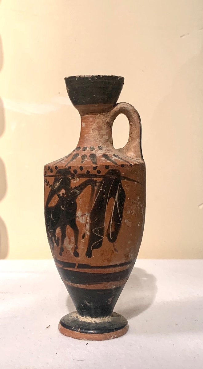 Lekythe Vase Herakles Decor -photo-2