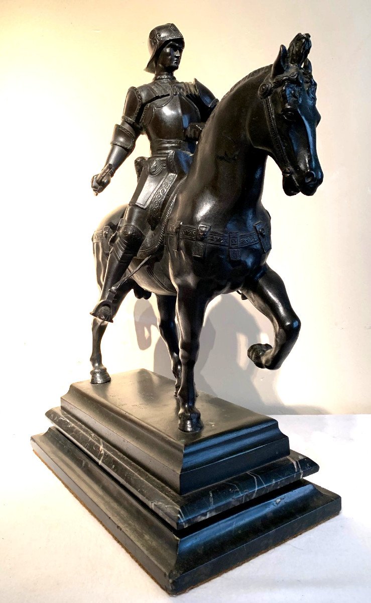 Bronze Colleone On Horseback-photo-2