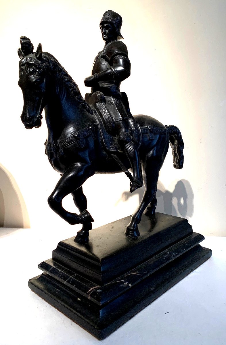 Bronze Colleone On Horseback-photo-3