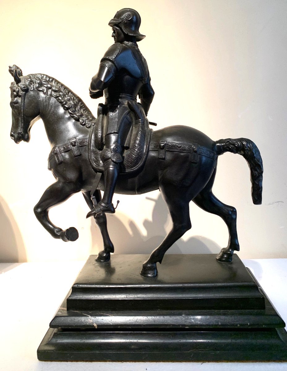 Bronze Colleone On Horseback-photo-4