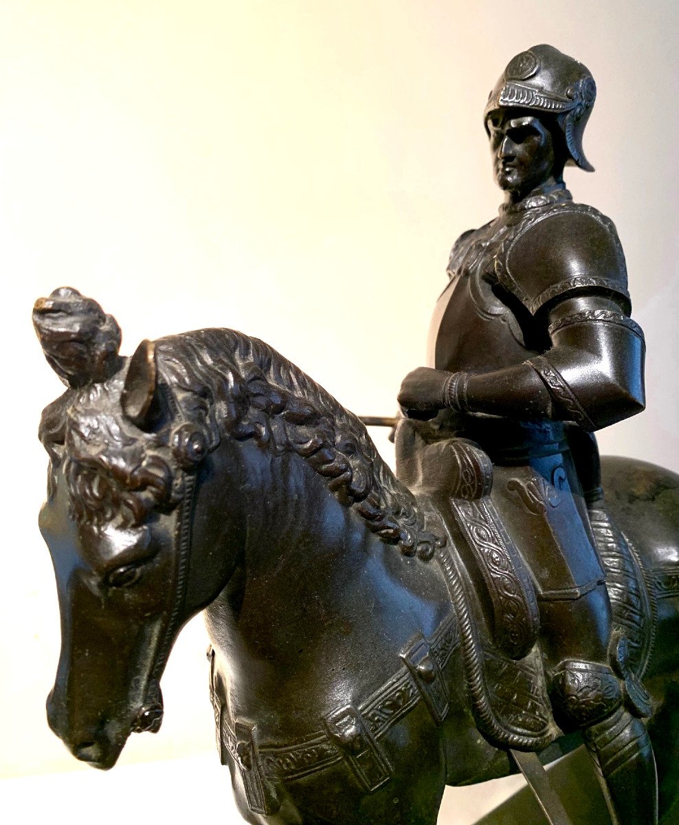 Bronze Colleone On Horseback-photo-1