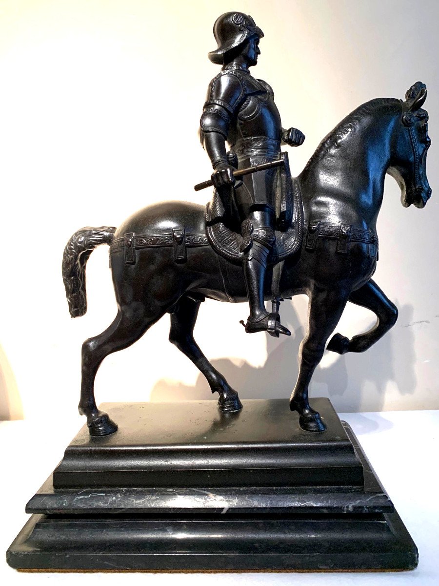 Bronze Colleone On Horseback