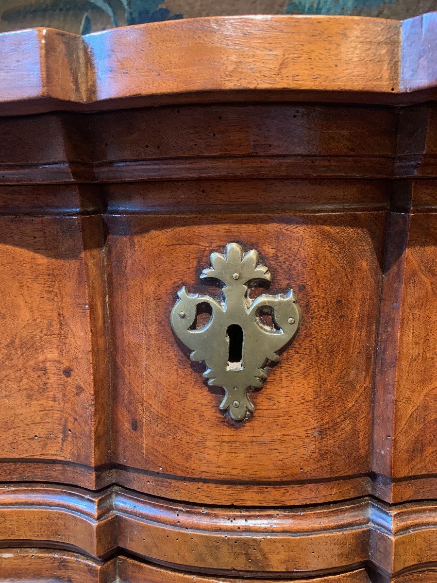 Louis XV Crossbow Chest Of Drawers-photo-3