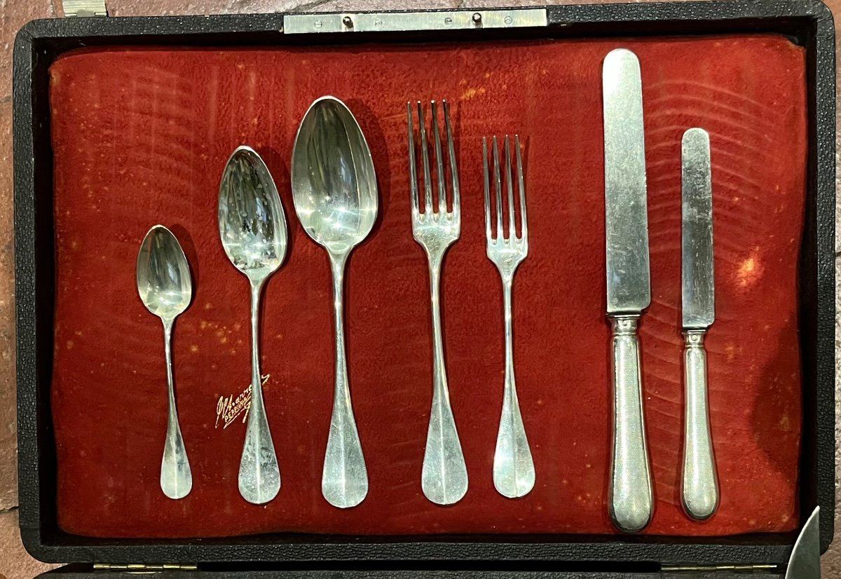 Roussel Sterling Silver Cutlery Set-photo-2