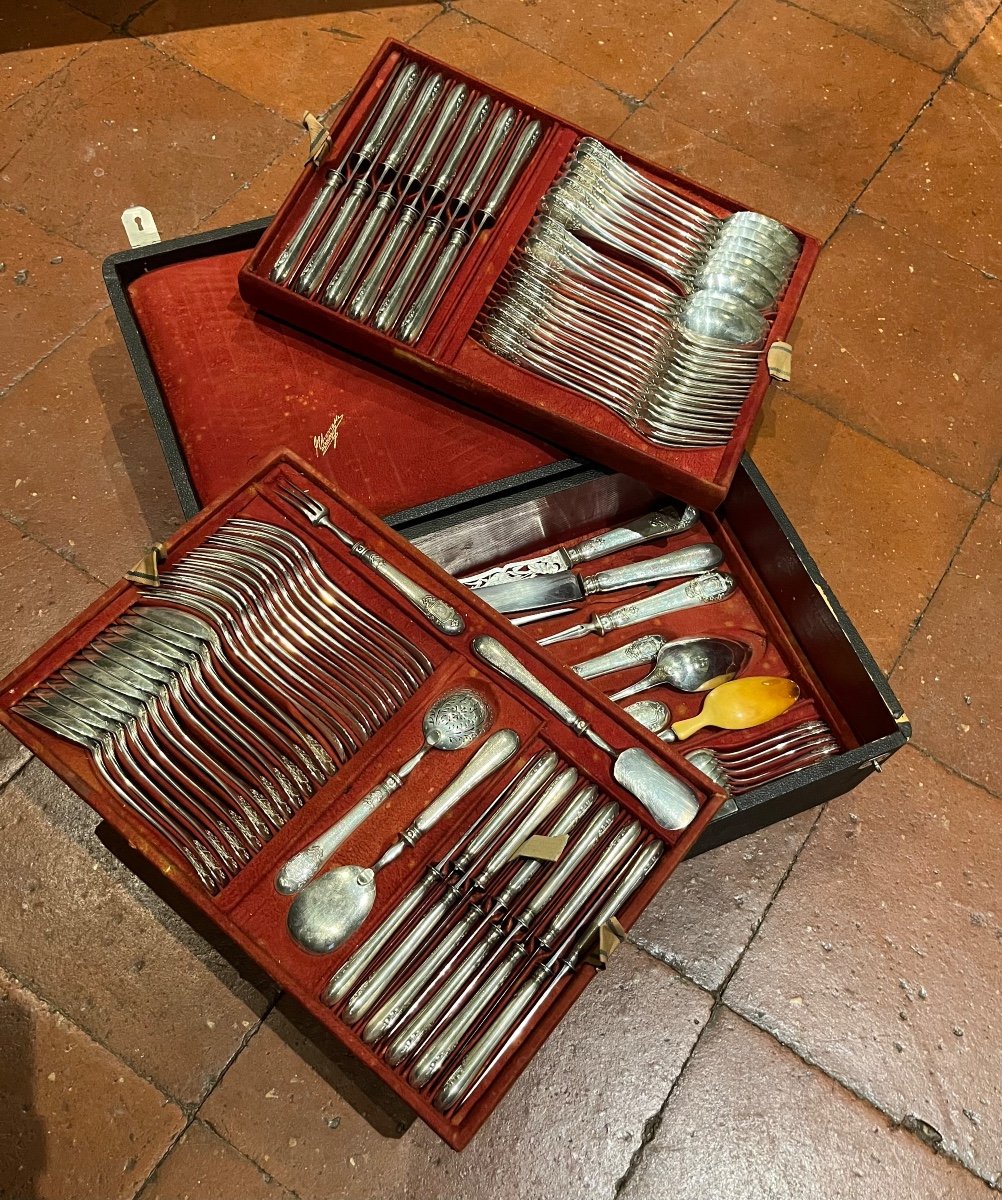 Roussel Sterling Silver Cutlery Set