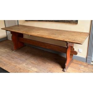 Grande Table Suédoise 18ème Siècle 