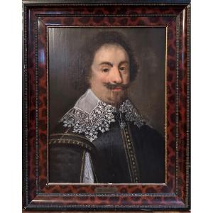 Portrait d'homme Par Simon De Voos