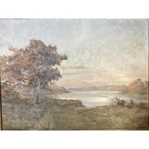 Tableau Paysage  Par Bopp Du Pont 