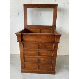 Collectors Furniture - Solid Oak - Period: Louis-philippe - Circa: 1835-1840