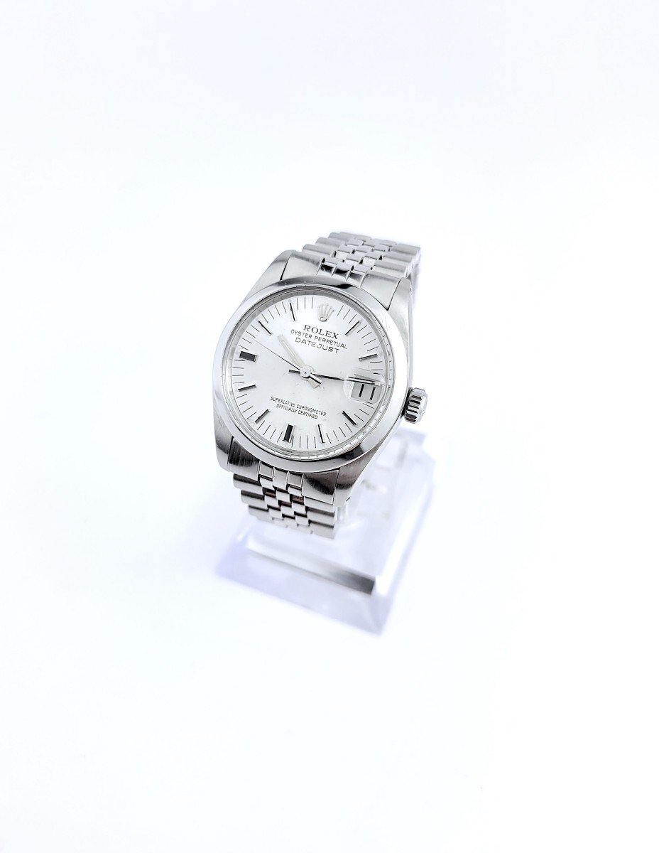 Montre Rolex - Oyster Perpetual Datejust - Acier - 31 Mm (femme)-photo-2