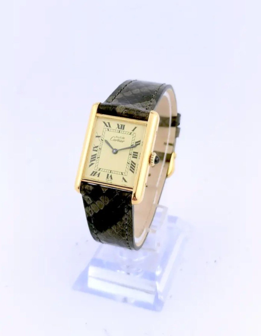 Montre Cartier - Must Tank - Mécanique - 23 Mm-photo-2