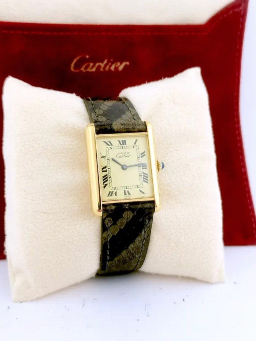 Montre Cartier - Must Tank - Mécanique - 23 Mm-photo-6