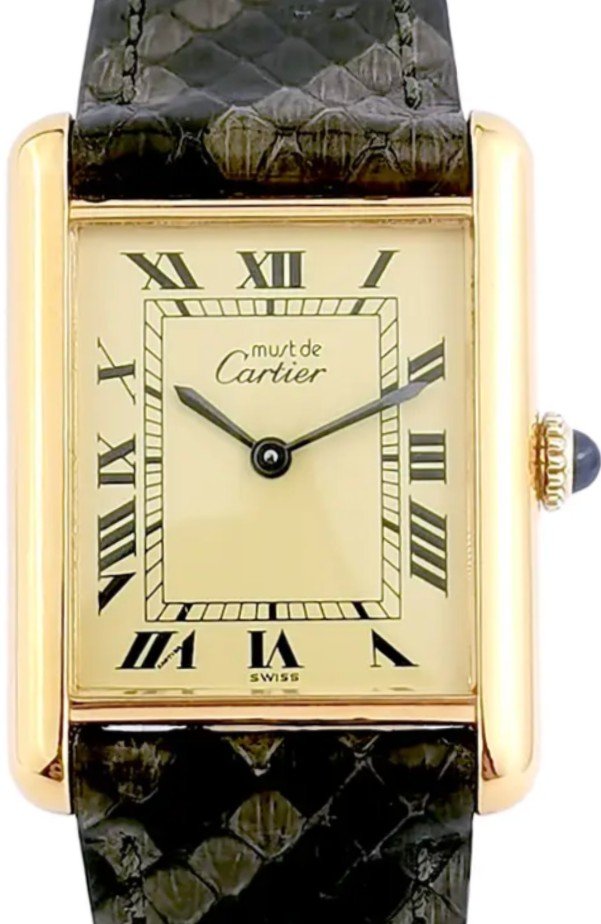 Montre Cartier - Must Tank - Mécanique - 23 Mm