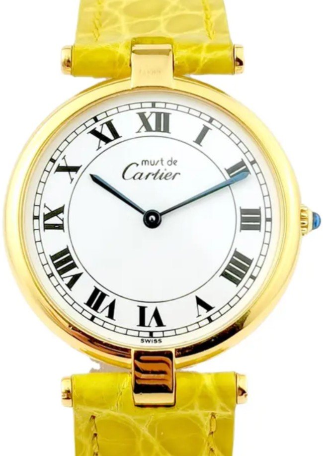 Cartier Watch - Must Vendôme - Vermeil - Gm