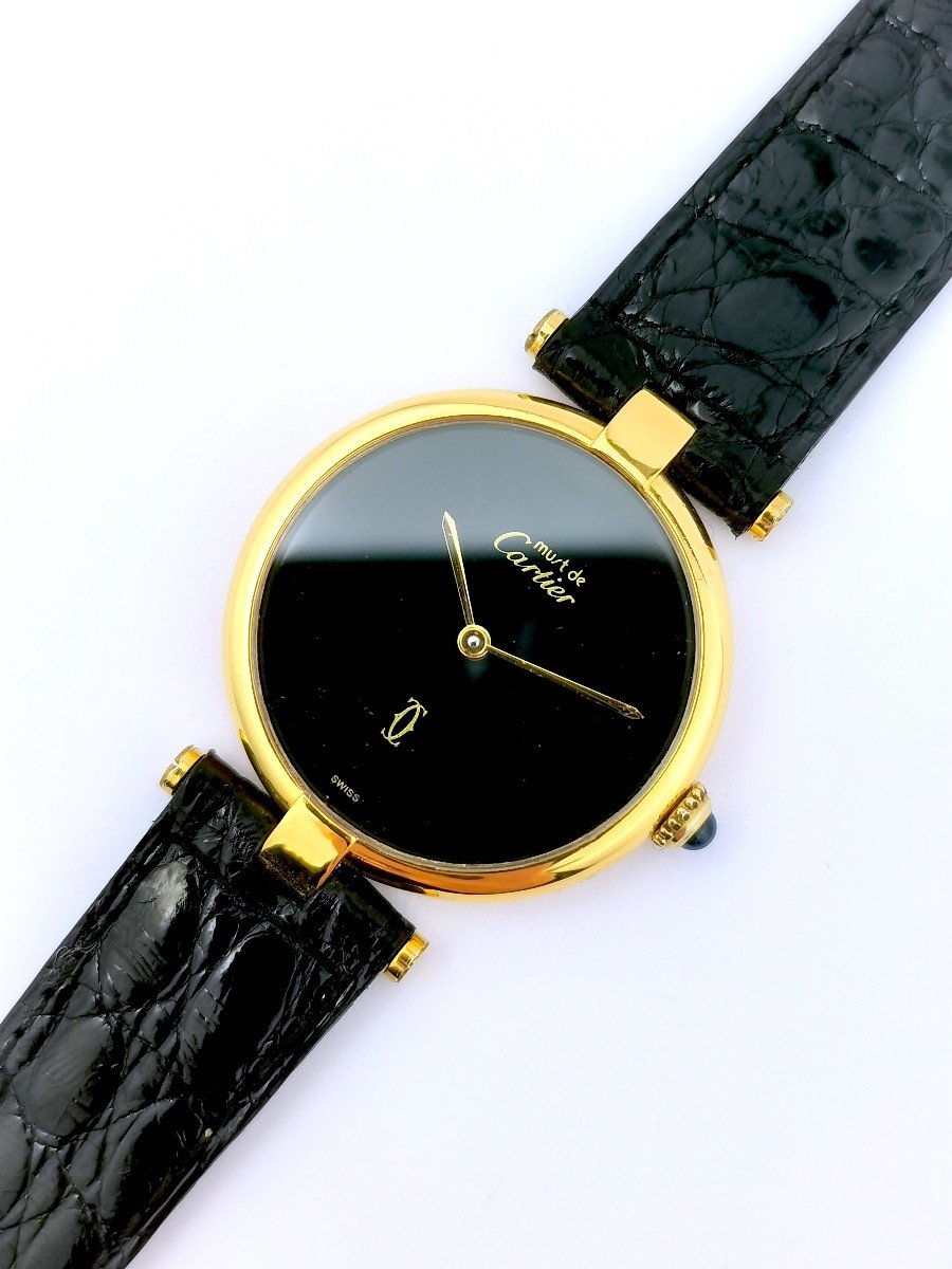 Cartier Watch - Must Vendôme - Vermeil - 30 Mm-photo-4