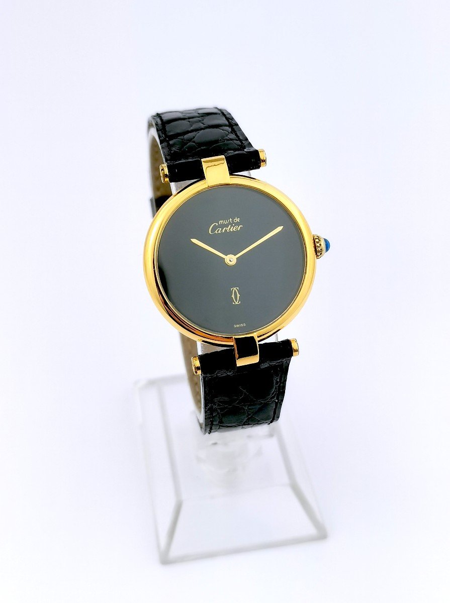 Cartier Watch - Must Vendôme - Vermeil - 30 Mm-photo-2