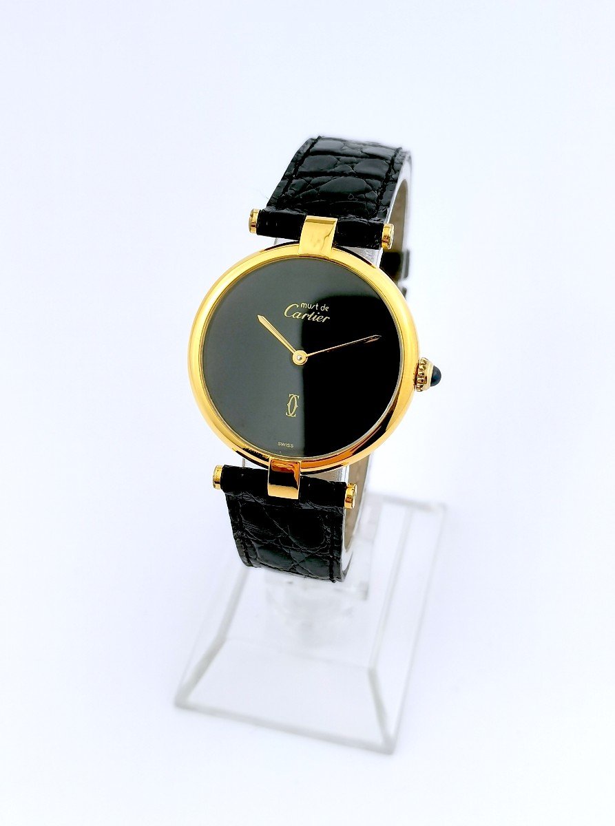 Cartier Watch - Must Vendôme - Vermeil - 30 Mm-photo-3