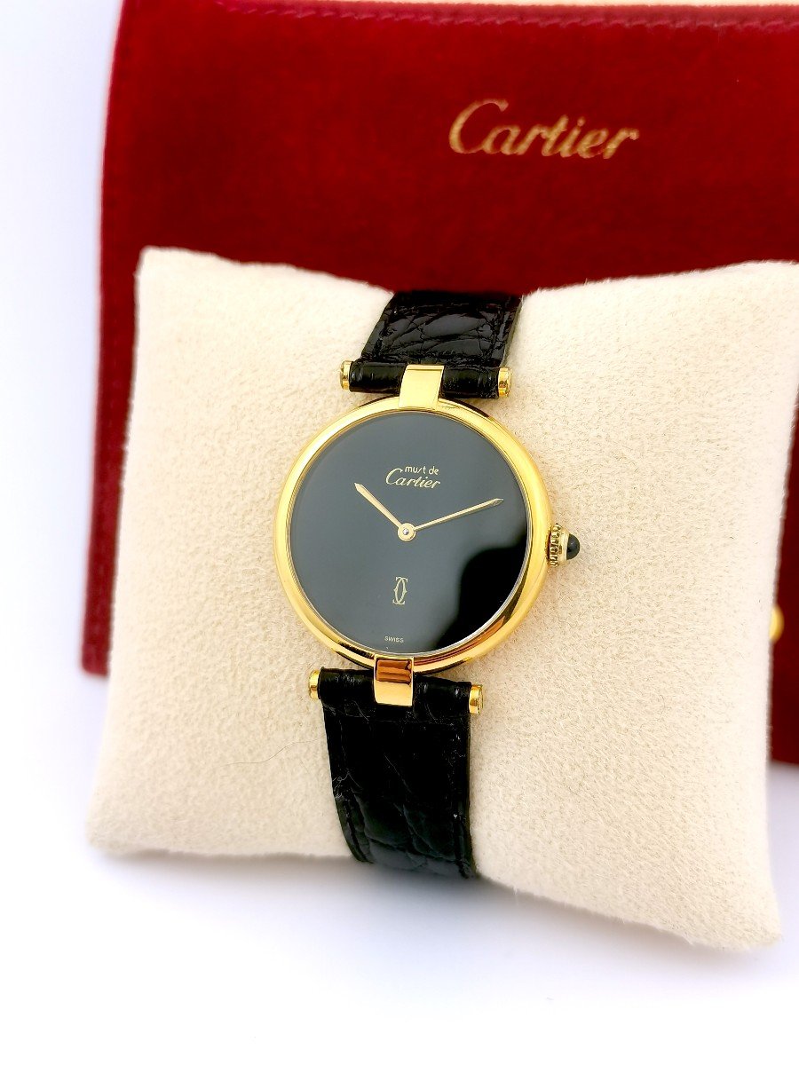 Cartier Watch - Must Vendôme - Vermeil - 30 Mm-photo-6