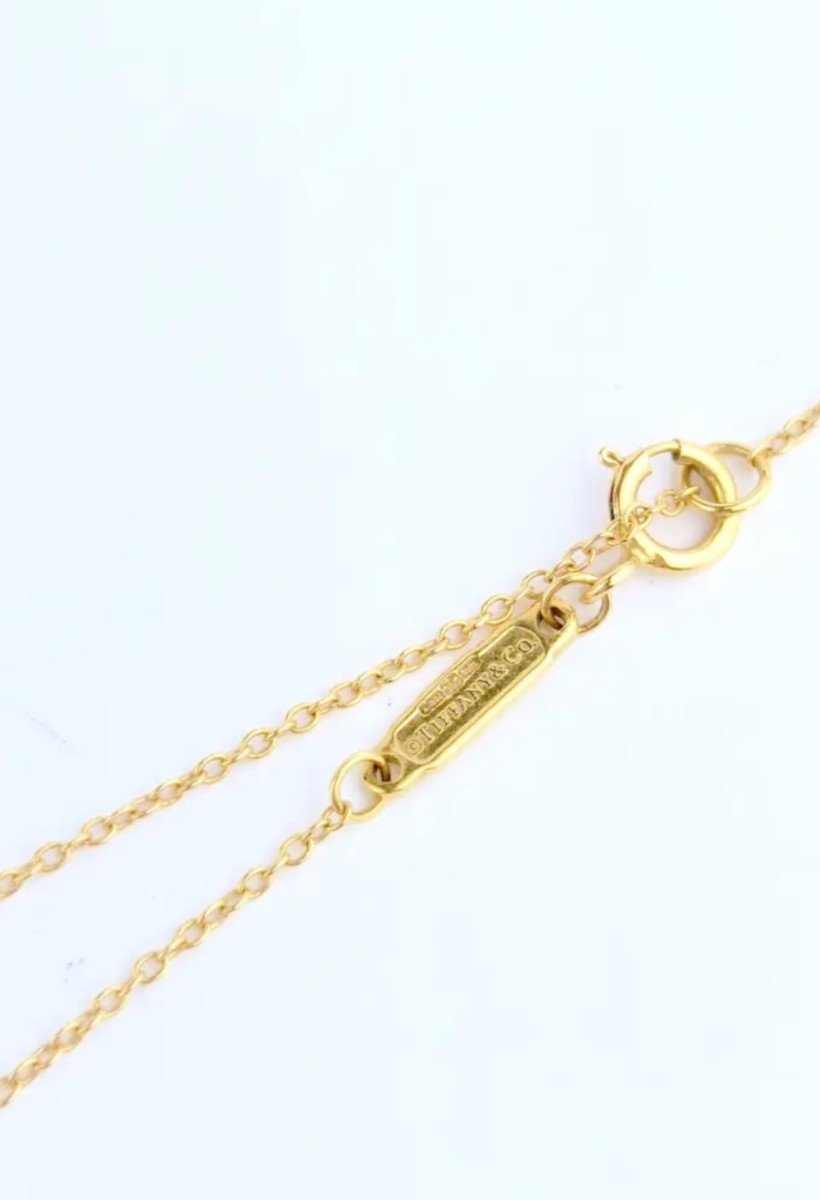 Tiffany&co Pendant - Tiffany Circle - Yellow Gold-photo-3