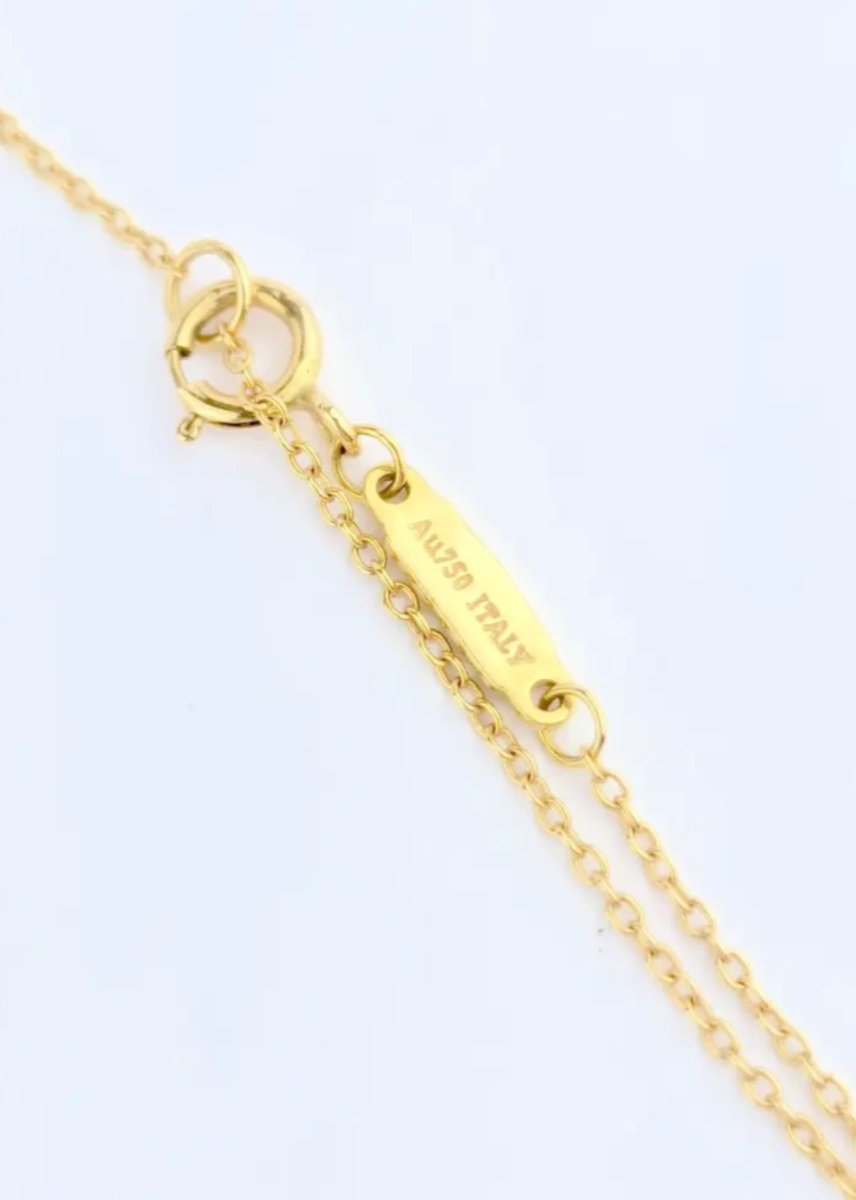 Tiffany&co Pendant - Tiffany Circle - Yellow Gold-photo-4