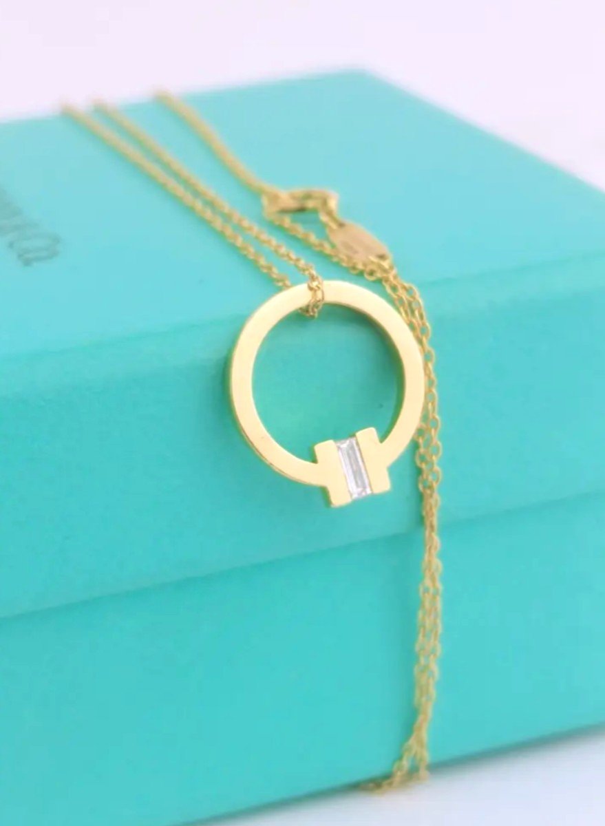 Pendentif Tiffany&co - Tiffany Circle - Or Jaune-photo-1