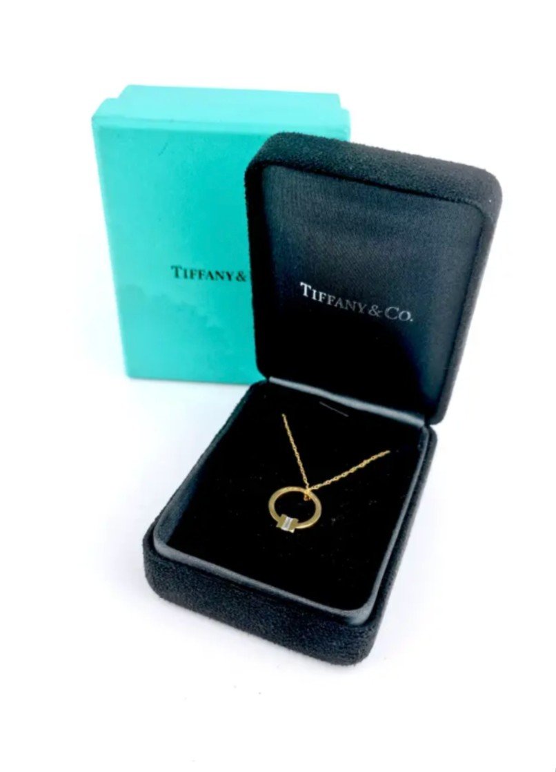 Pendentif Tiffany&co - Tiffany Circle - Or Jaune-photo-2