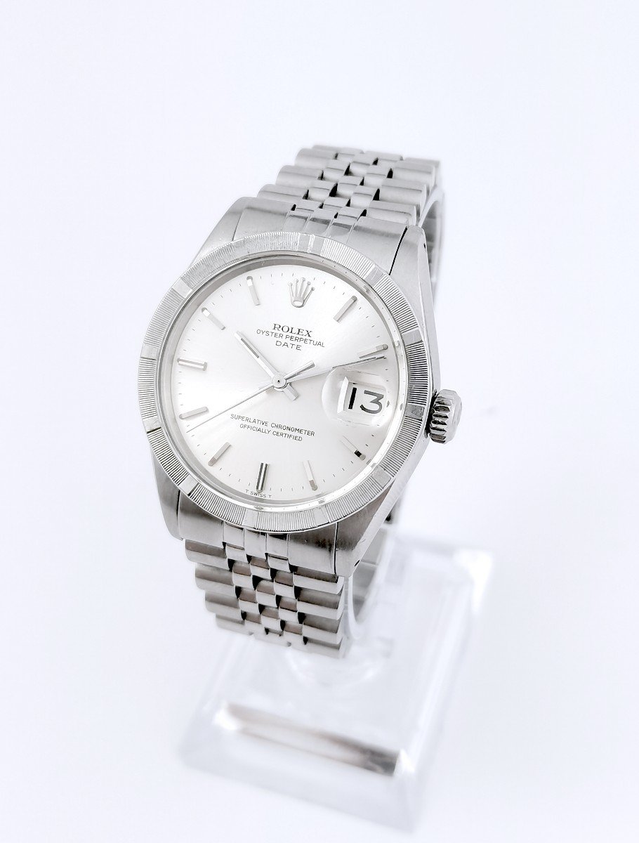 Montre Rolex - Oyster Perpetual Date - 34 Mm-photo-2