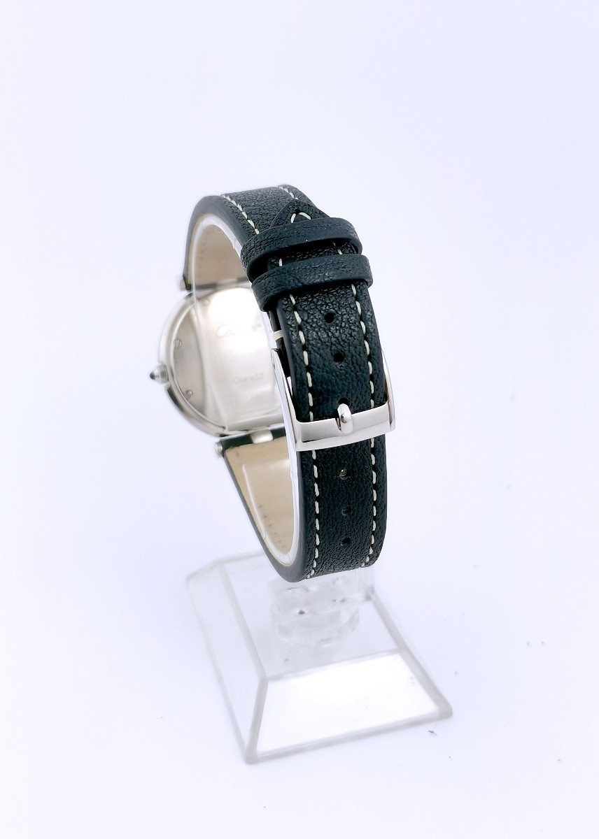 Cartier Watch - Santos Vendôme - Steel/leather - Gm-photo-2