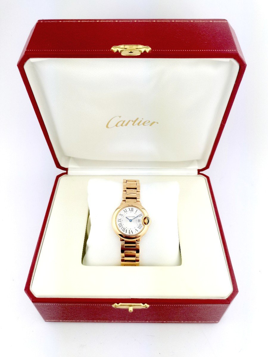 Cartier Watch - Ballon Bleu - Yellow Gold - 28 Mm-photo-3