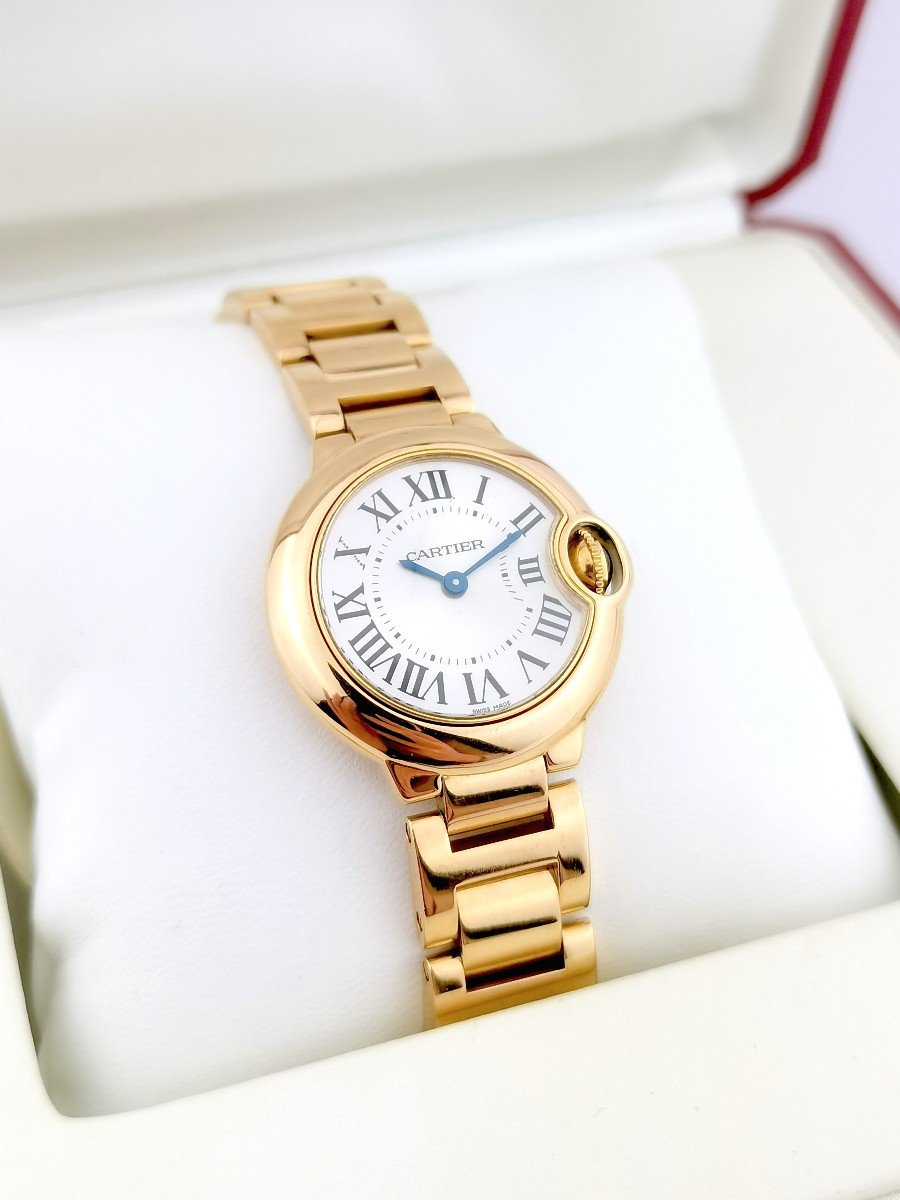 Cartier Watch - Ballon Bleu - Yellow Gold - 28 Mm-photo-1