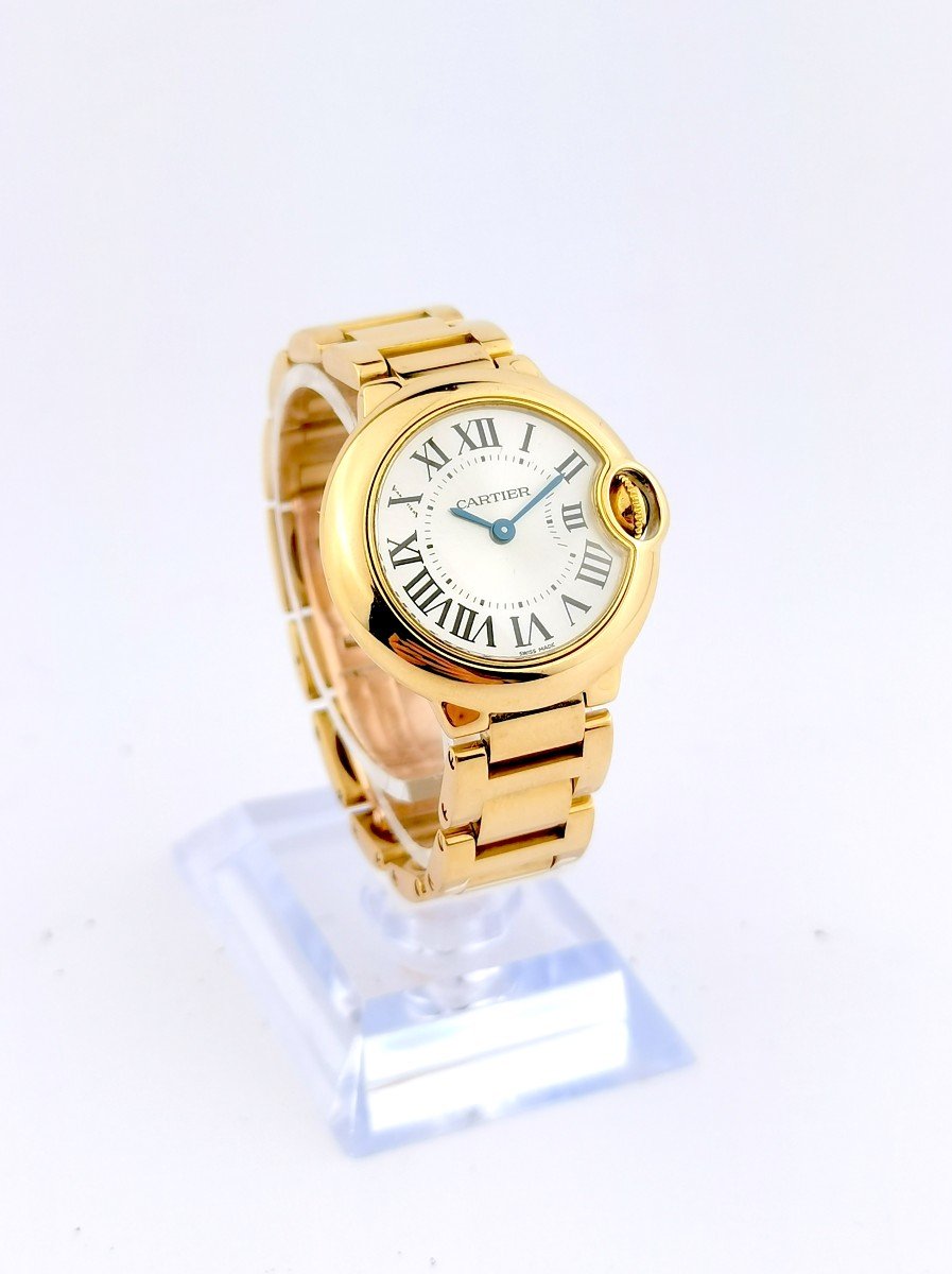 Cartier Watch - Ballon Bleu - Yellow Gold - 28 Mm-photo-2