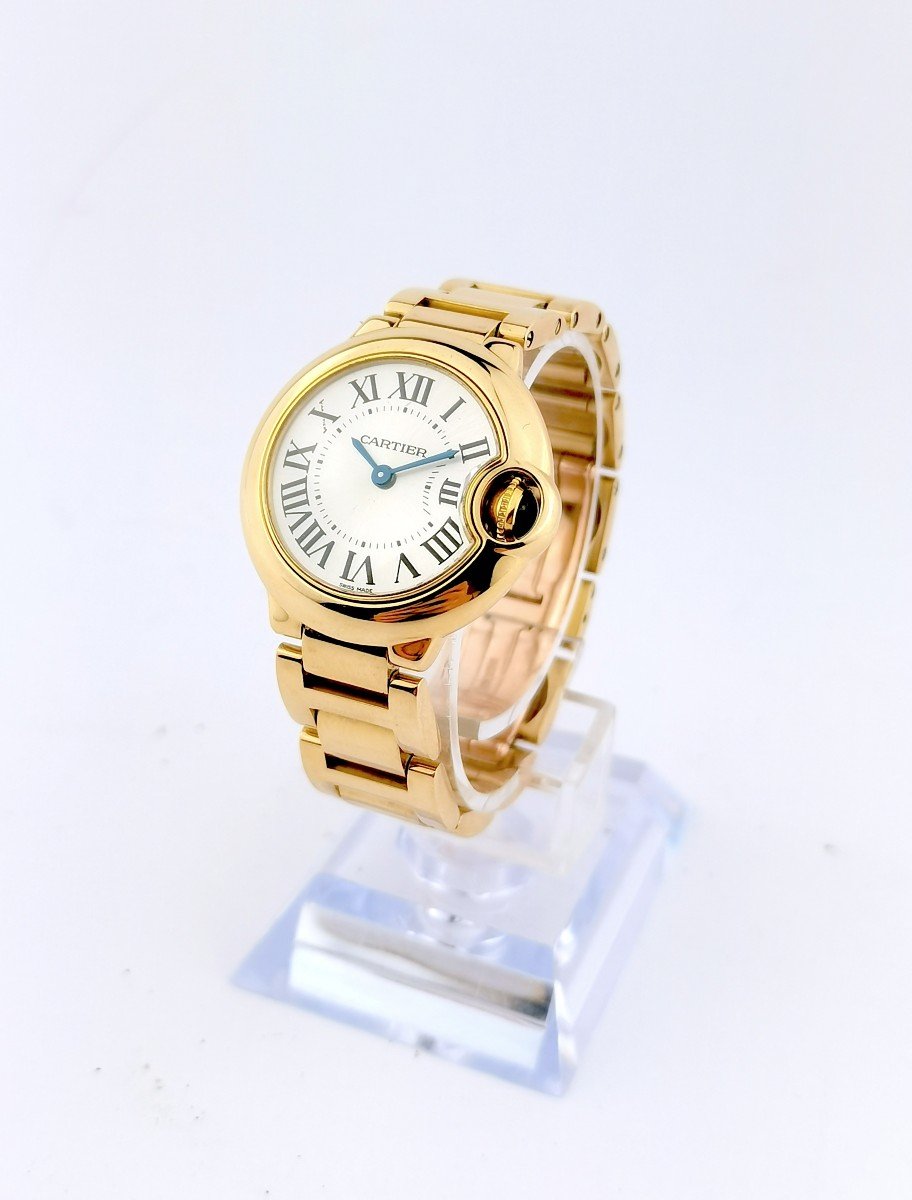 Cartier Watch - Ballon Bleu - Yellow Gold - 28 Mm-photo-3