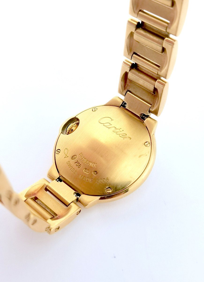 Cartier Watch - Ballon Bleu - Yellow Gold - 28 Mm-photo-5