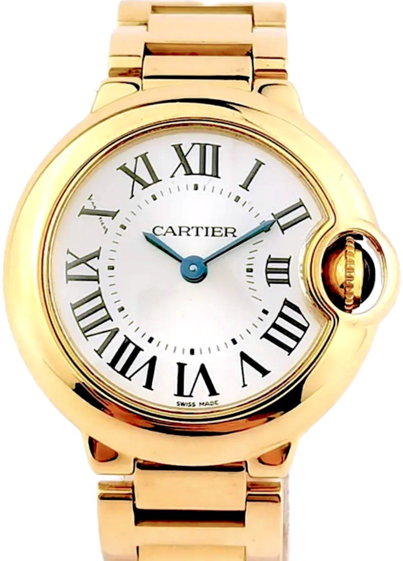 Cartier Watch - Ballon Bleu - Yellow Gold - 28 Mm