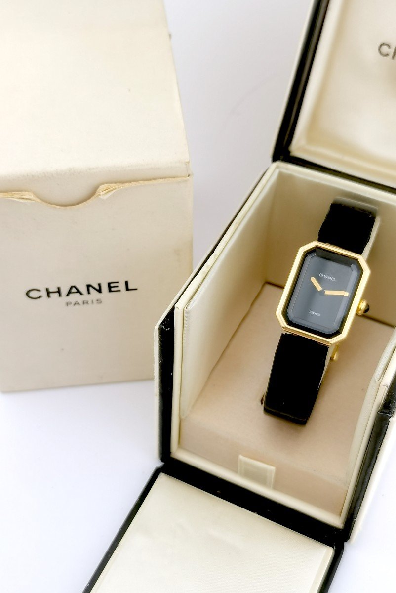 Montre Chanel - Première - Or Jaune/cuir-photo-3