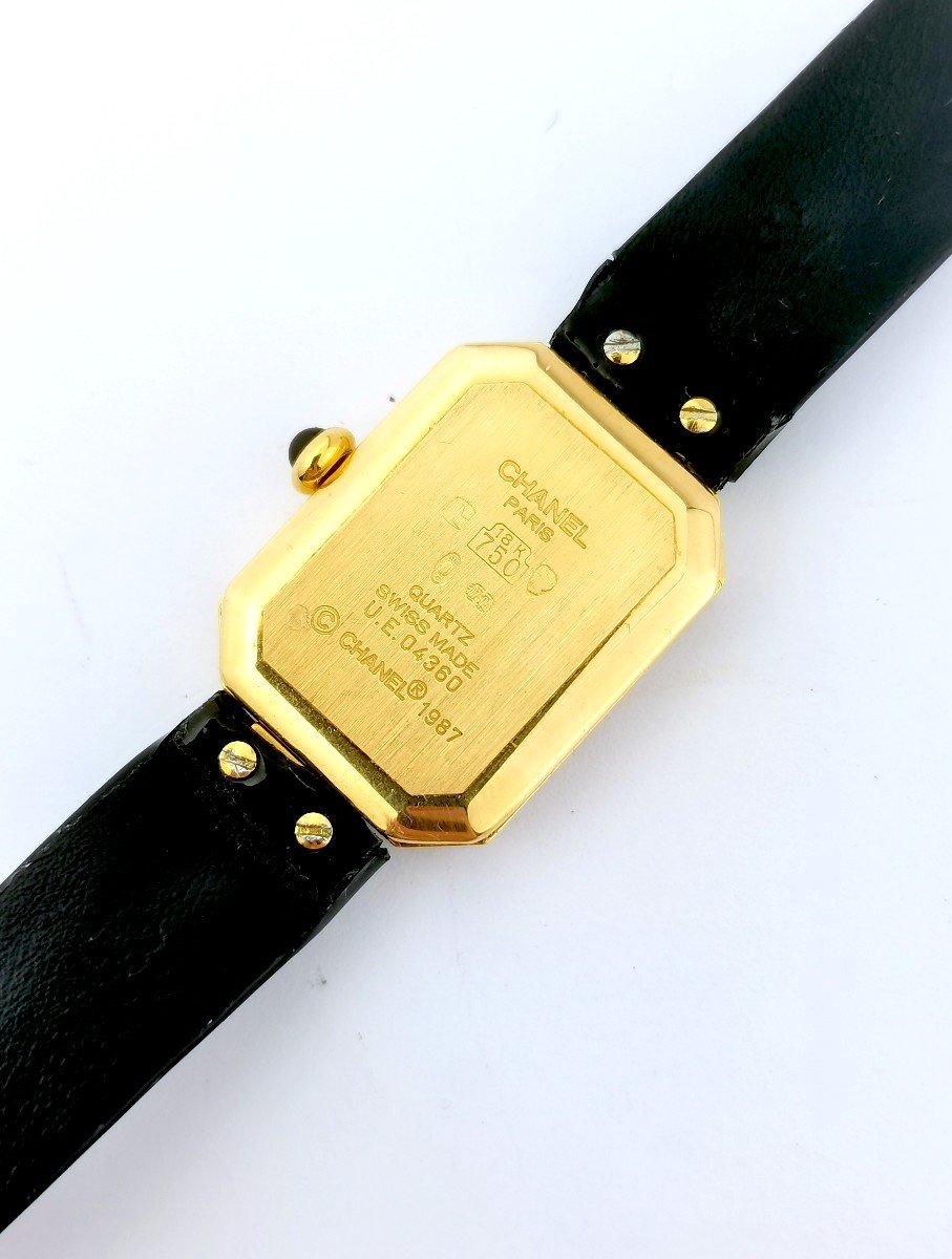 Montre Chanel - Première - Or Jaune/cuir-photo-3