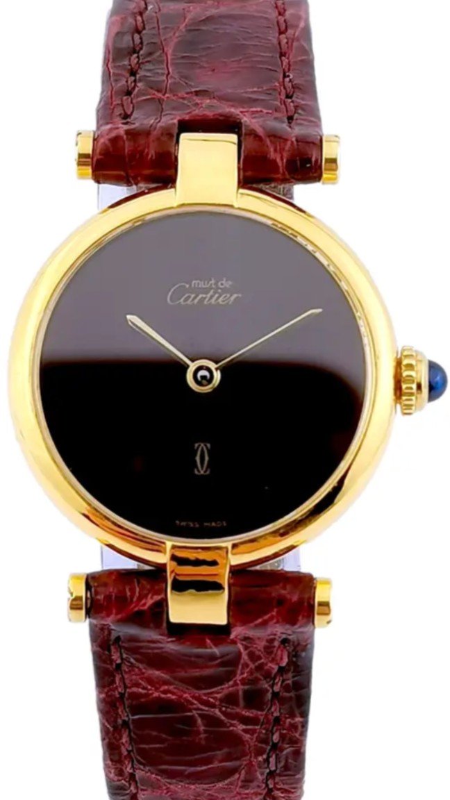 Montre Cartier - Must Vendôme - Bordeaux - Pm