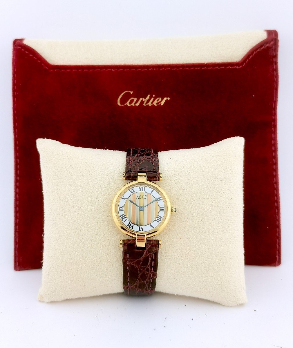 Montre Cartier - Must Vendôme - Cadran Trinity - Pm-photo-5