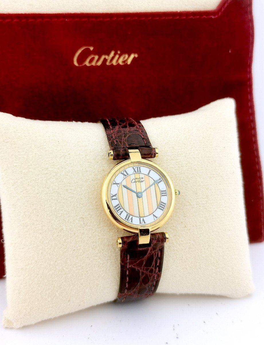 Montre Cartier - Must Vendôme - Cadran Trinity - Pm-photo-7