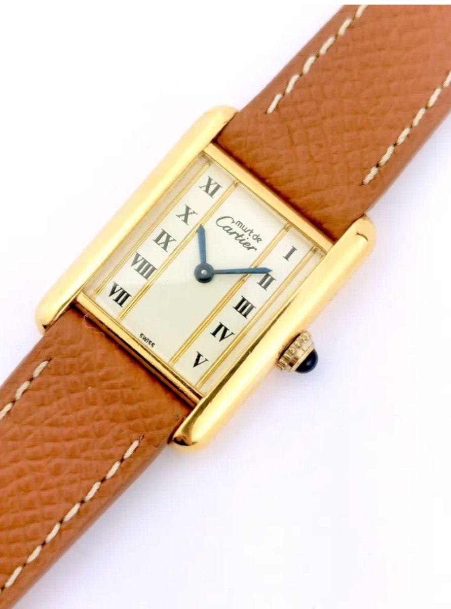 Cartier Watch - Must Tank - Column Dial - Pm-photo-3