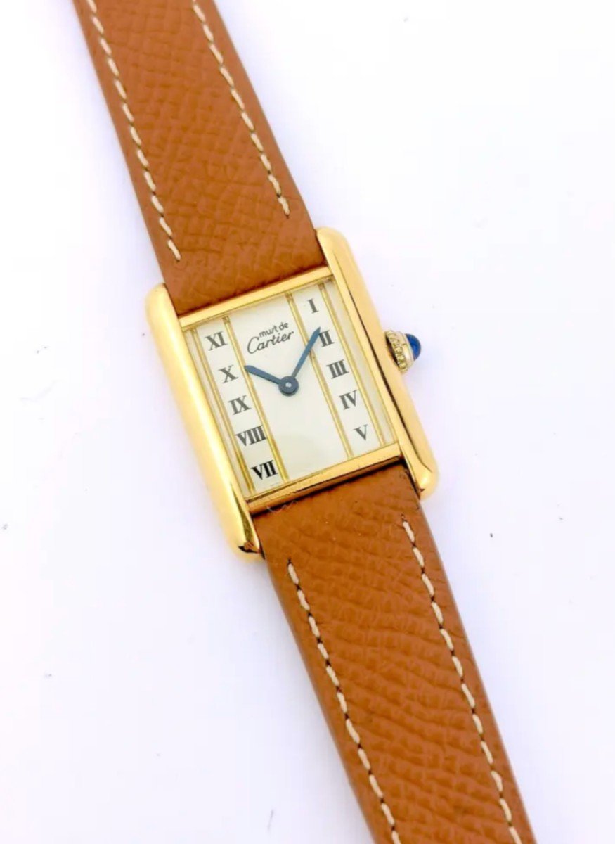 Cartier Watch - Must Tank - Column Dial - Pm-photo-4