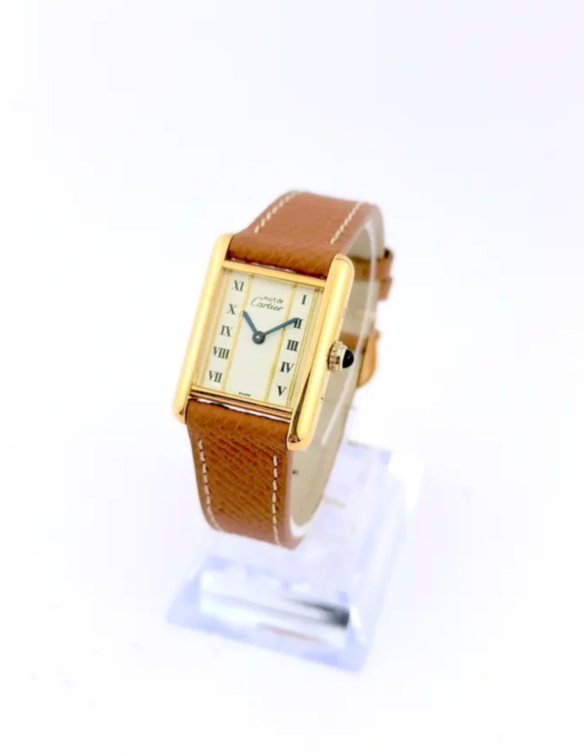 Cartier Watch - Must Tank - Column Dial - Pm-photo-2