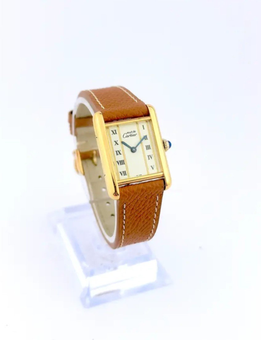 Cartier Watch - Must Tank - Column Dial - Pm-photo-3