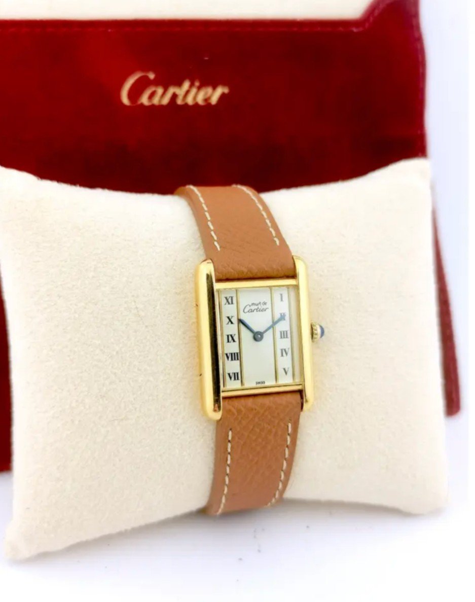 Cartier Watch - Must Tank - Column Dial - Pm-photo-7