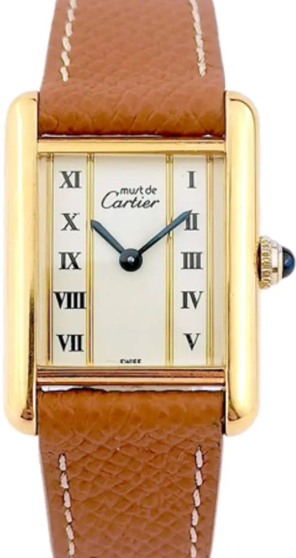 Cartier Watch - Must Tank - Column Dial - Pm