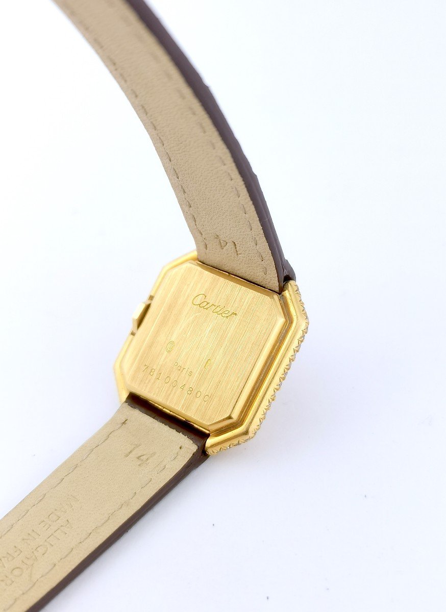 Cartier Watch - Belt - Gold/diamonds - Pm-photo-1