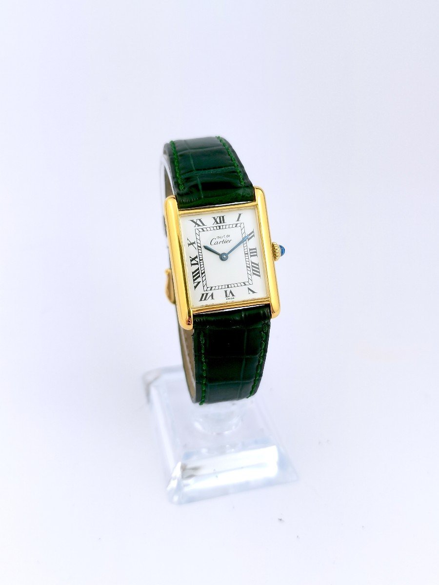 Montre Cartier - Must Tank - Mécanique - Gm_ref 858-photo-1