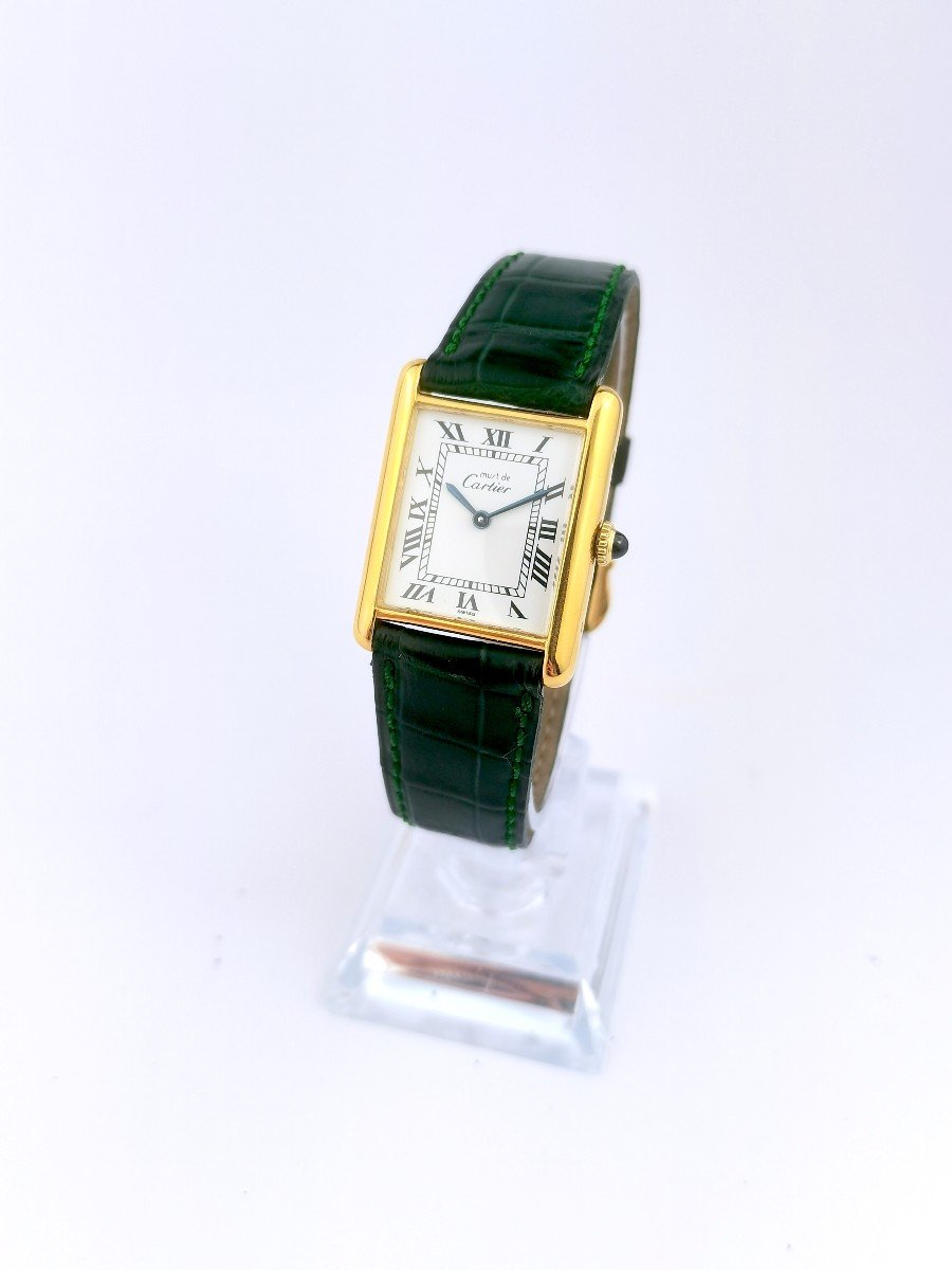 Montre Cartier - Must Tank - Mécanique - Gm_ref 858-photo-2