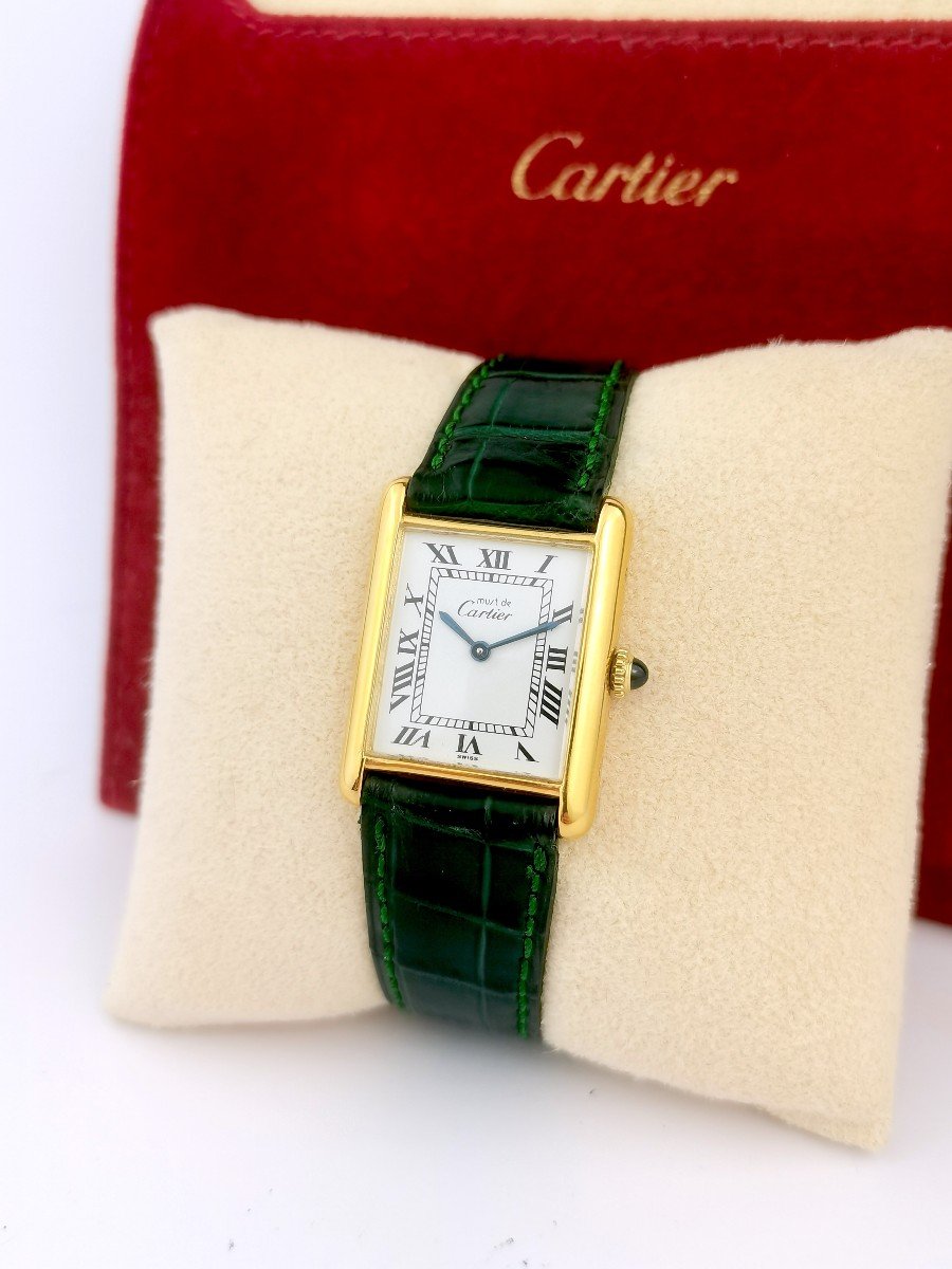 Montre Cartier - Must Tank - Mécanique - Gm_ref 858-photo-6